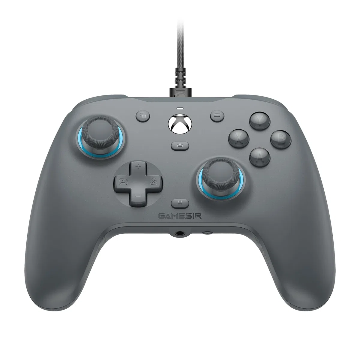 GameSir G7 SE Mando con Cable para Xbox Series X|S, Xbox One & Windows 10/11, Plug and Play Gamepad para Juegos con Joysticks de Efecto Hall, Conector de Audio de 3,5 mm (Gris)