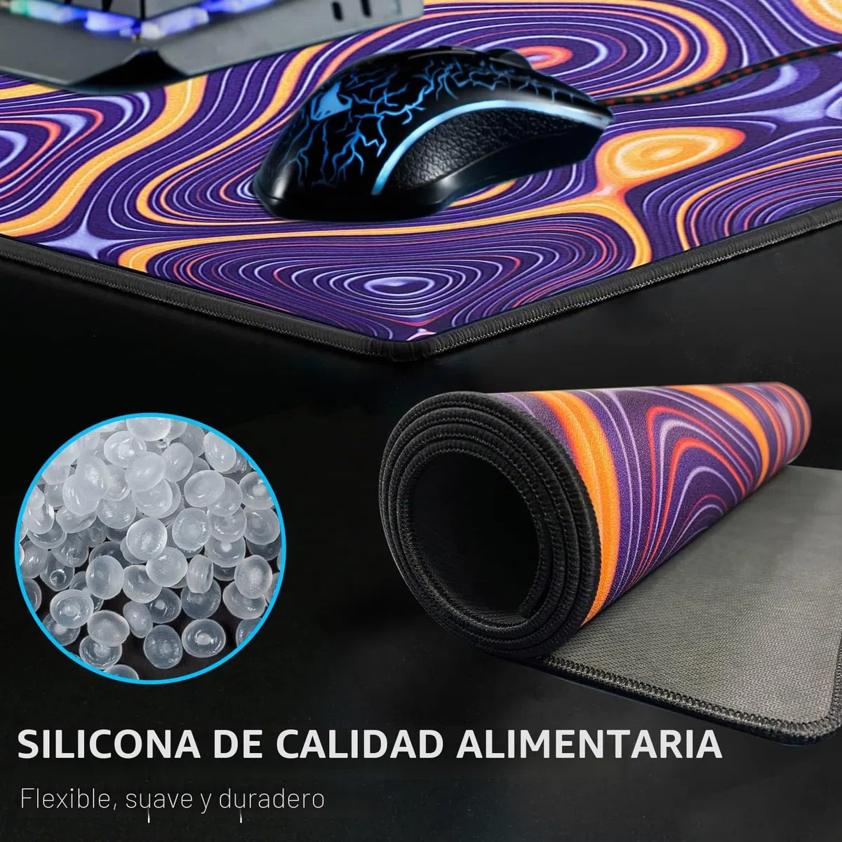 Alfombrilla de ratón para Juegos X-Raypad Aqua Control Plus Rob AC+, Ultra Alta precisión con Velocidad Capacidad de Control, diseñada para Jugadores Fps con Bajos requisitos de dpi