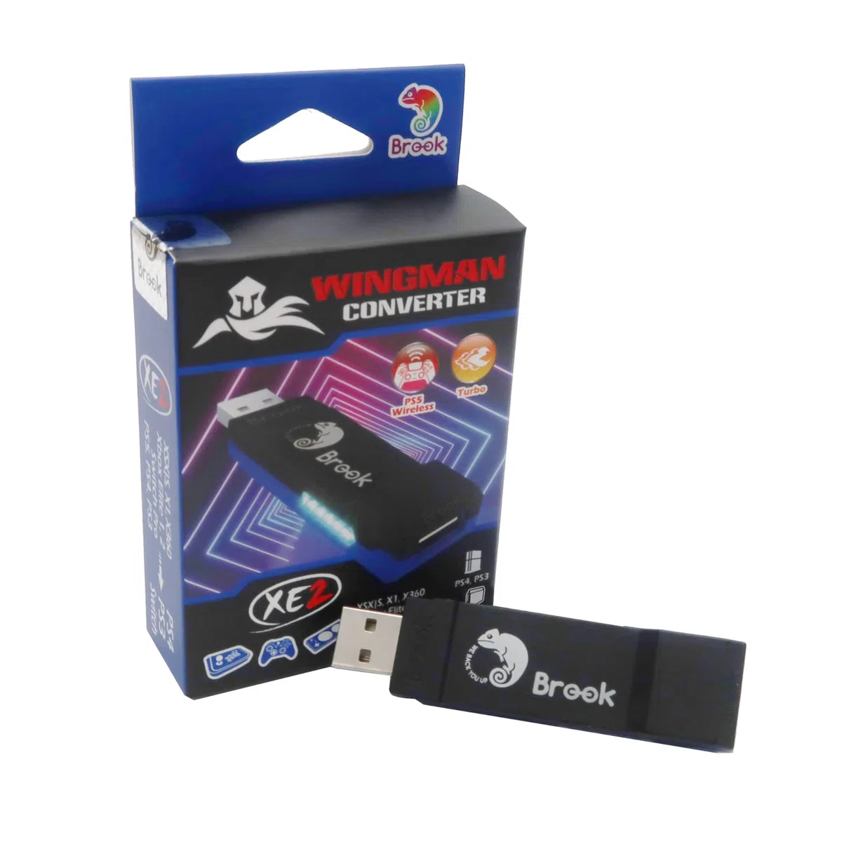Mcbazel Brook Wingman XE2 Mando de conmutador para Xbox Series X|S/Xbox One/Elite 2/PS5/PS4/PS3/NS a PS4/PS3/Switch/PC,Compatible con la Switch 2
