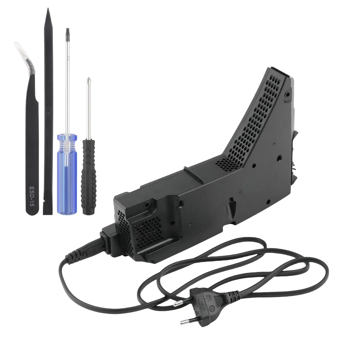 RongZy para PS5 ADP-400FR Fuente De Alimentación Reemplazo para PlayStation 5 400FR PA-1401-JT3 Interna Fuente de Alimentación con Adaptador de CA Consola Accesorios con Herramientas Reparación.