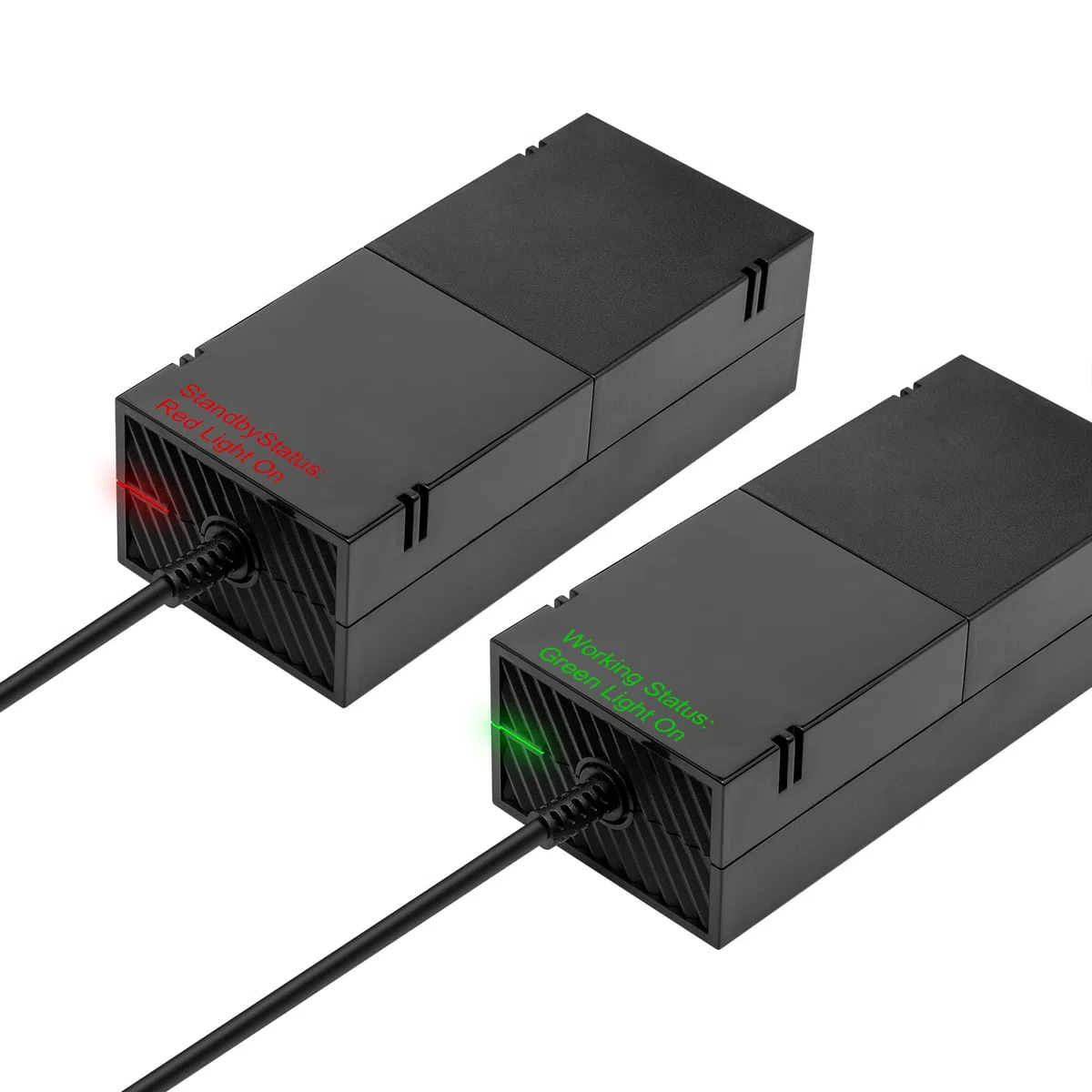 Fuente de Alimentación para Xbox One - Cargador de Reemplazo de Cable de Alimentación para Microsoft Xbox One 100-240v (Versión Estática)