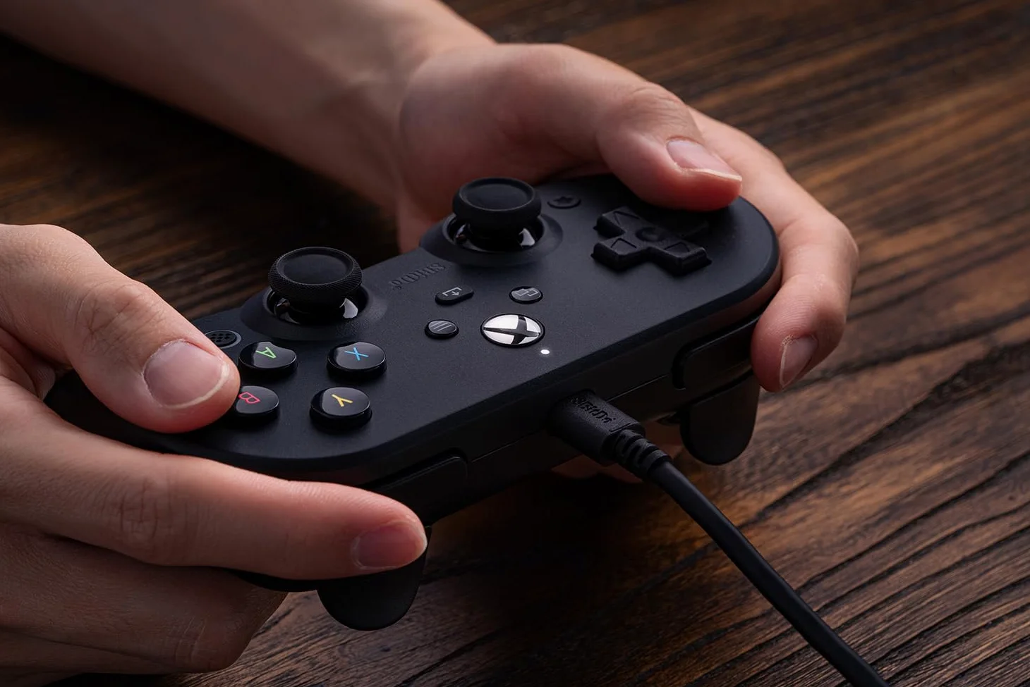 8Bitdo Pro 2 Wired Controller for Xbox, Hall Effect Joystick Update, 3.5mm Audio Jack, Compatible with Xbox Series X|S, Xbox One, Windows 10/11 - Officially Licensed (Black)
