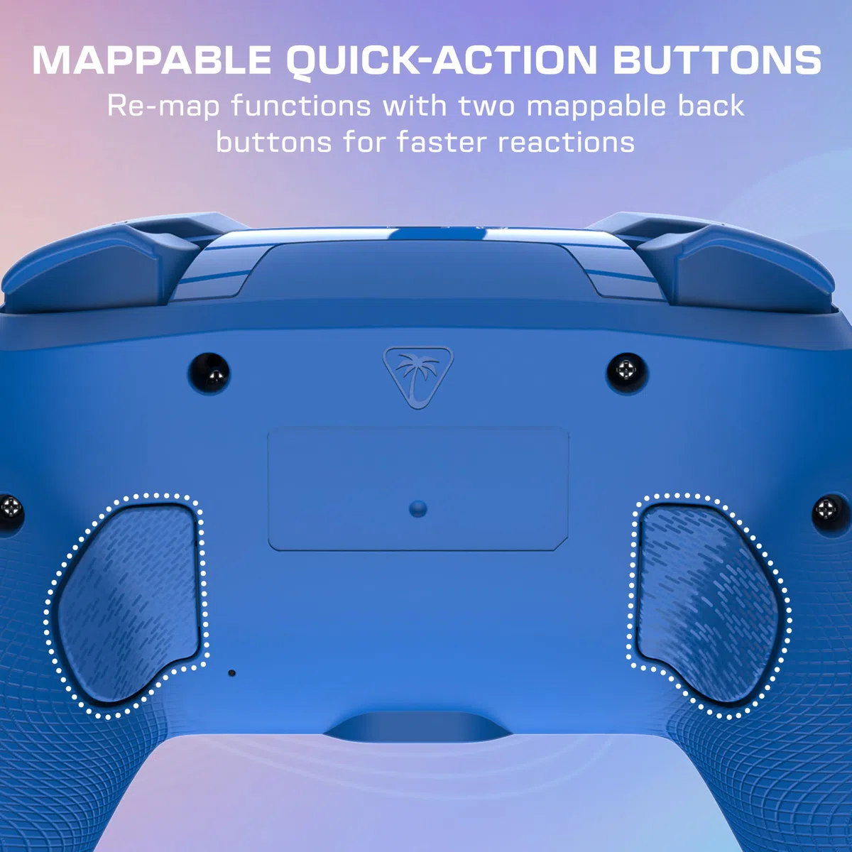 Turtle Beach Afterglow Azul Mando de juego RGB inalámbrico para Nintendo Switch 2
