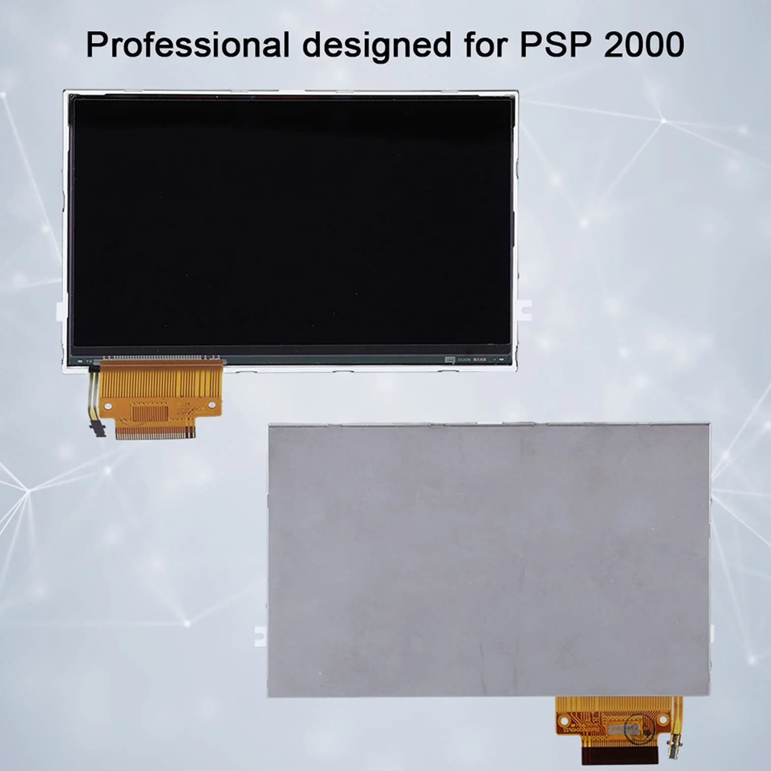 Yinhing Reemplazo del Panel de Pantalla LCD para 2000/2001/2003/2004 Reemplazo de Pantalla LCD Pieza de Retroiluminada de para Consolas