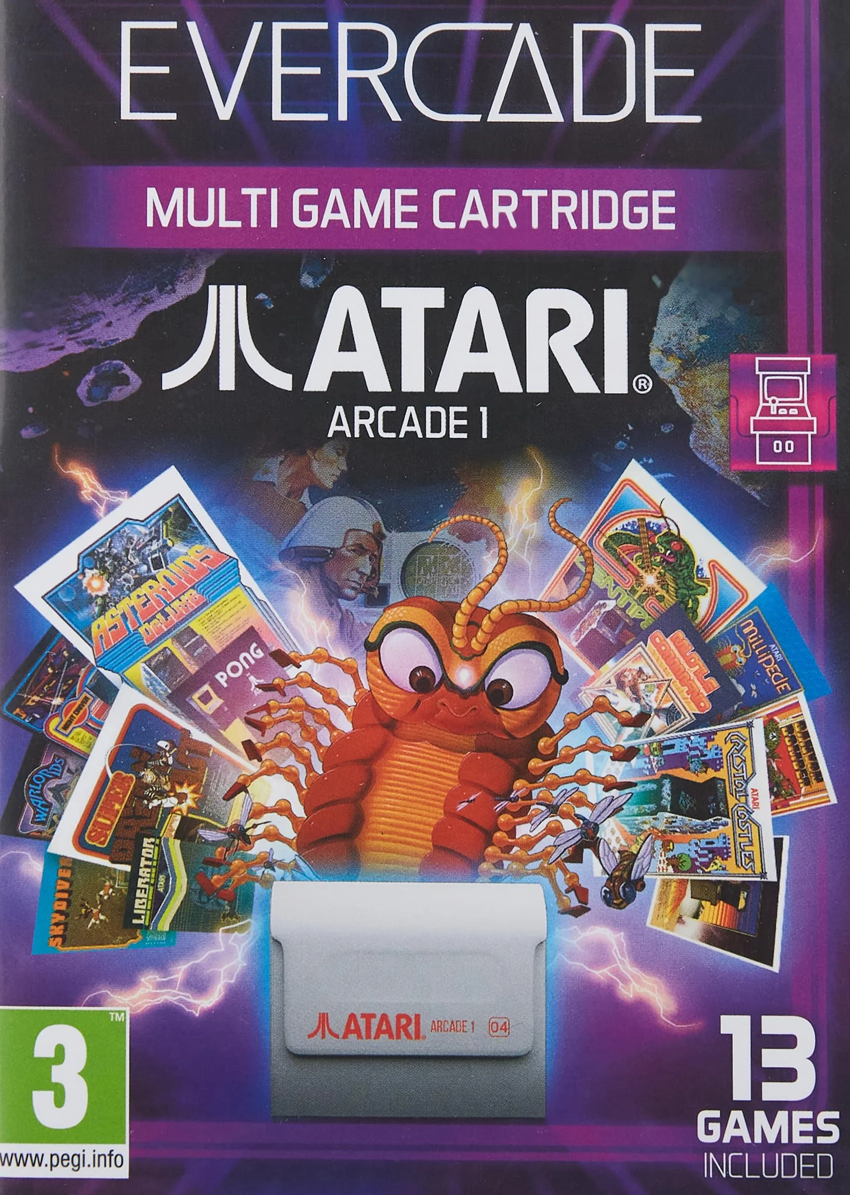 Cartucho Evercade Atari Arcade 1