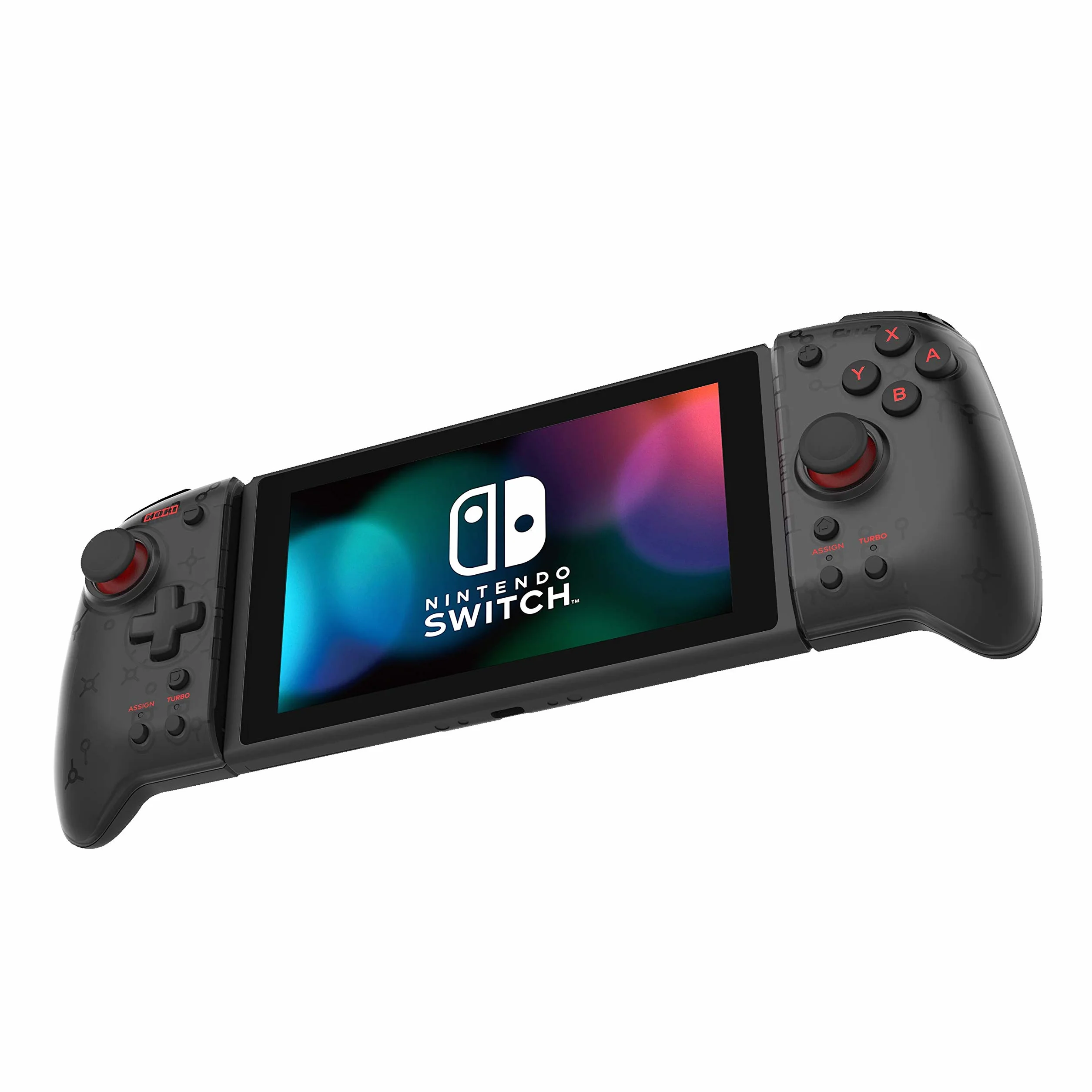 HORI - Mando Split Pad Pro (Negro) para modo portátil (Nintendo Switch) - Licencia oficial