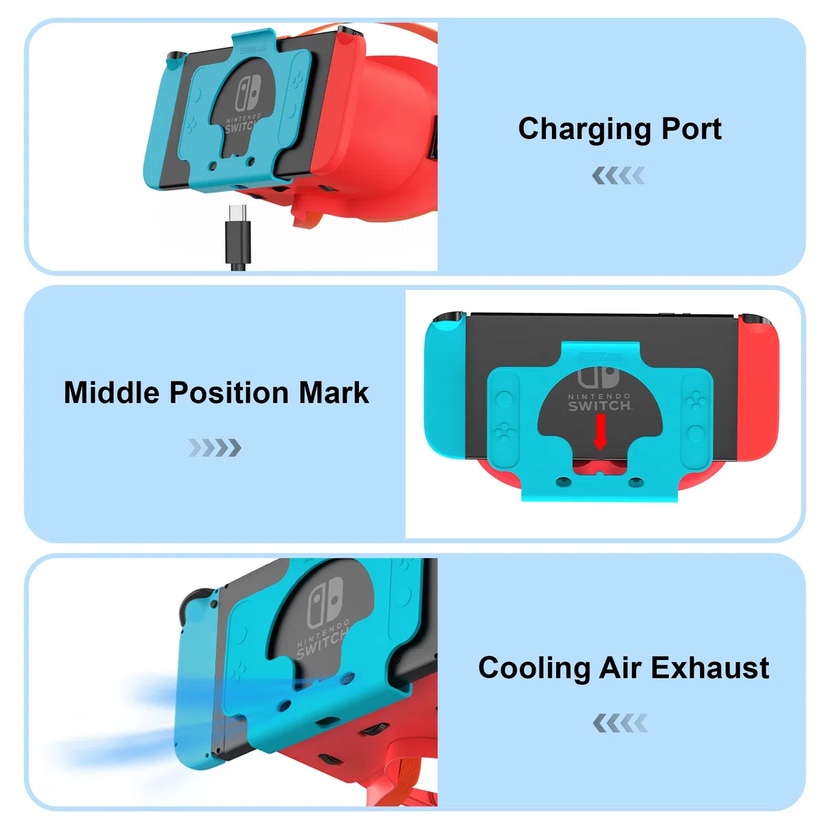 Auriculares VR para Nintendo Switch & Switch OLED, Gafas de Realidad Virtual con Lentes HD Ajustables y cómoda Correa para la Cabeza, Kit Labo VR 3D para Accesorios Switch