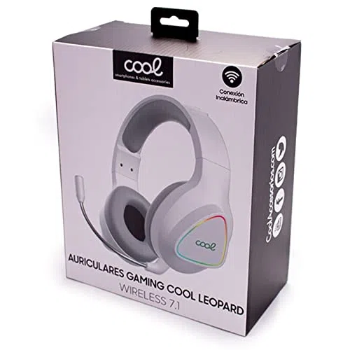 Cool Leopard Auriculares Inalámbricos Gaming 7.1 PC/PS4/PS5/Xbox Negros