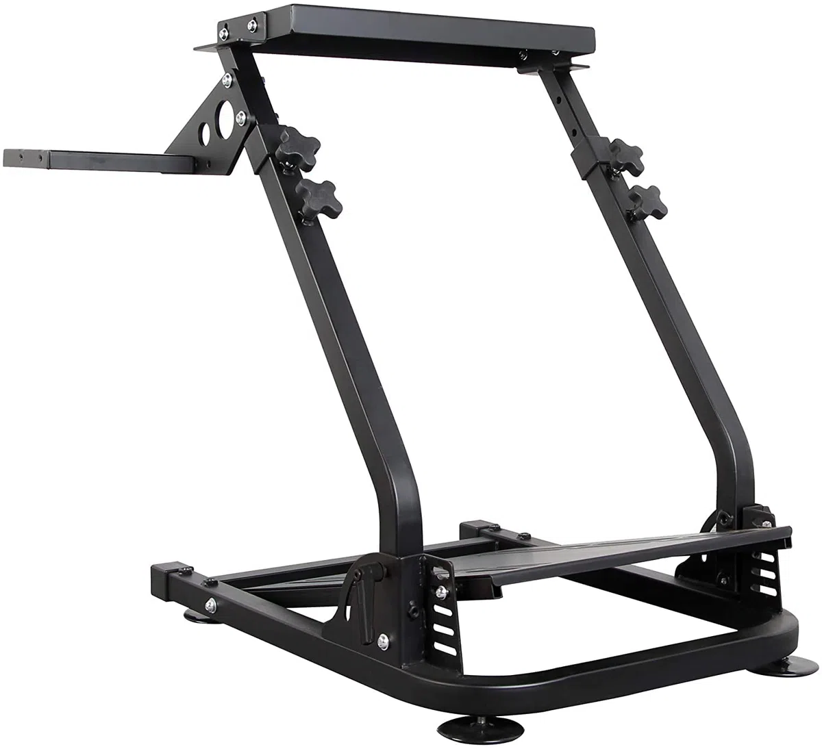 Racing Wheel Stand (versión actualizada) Pro Shifter Altura Ajustable Simulador de conducción Cabina Compatible con Logitech G25 G27 G29 G920 T300RS T500 T3PA TGT FANATEC Gaming Cockpit