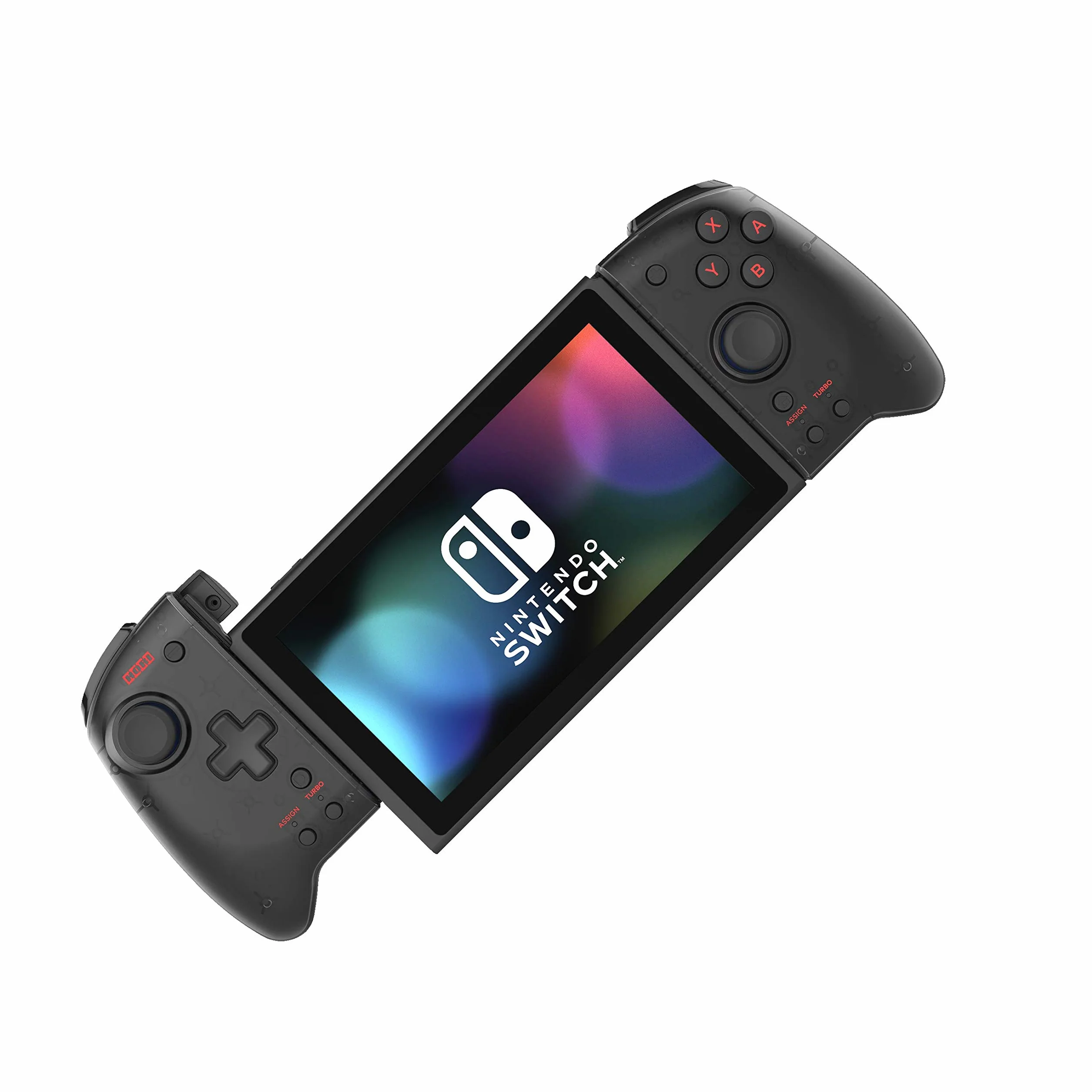 HORI - Mando Split Pad Pro (Negro) para modo portátil (Nintendo Switch) - Licencia oficial