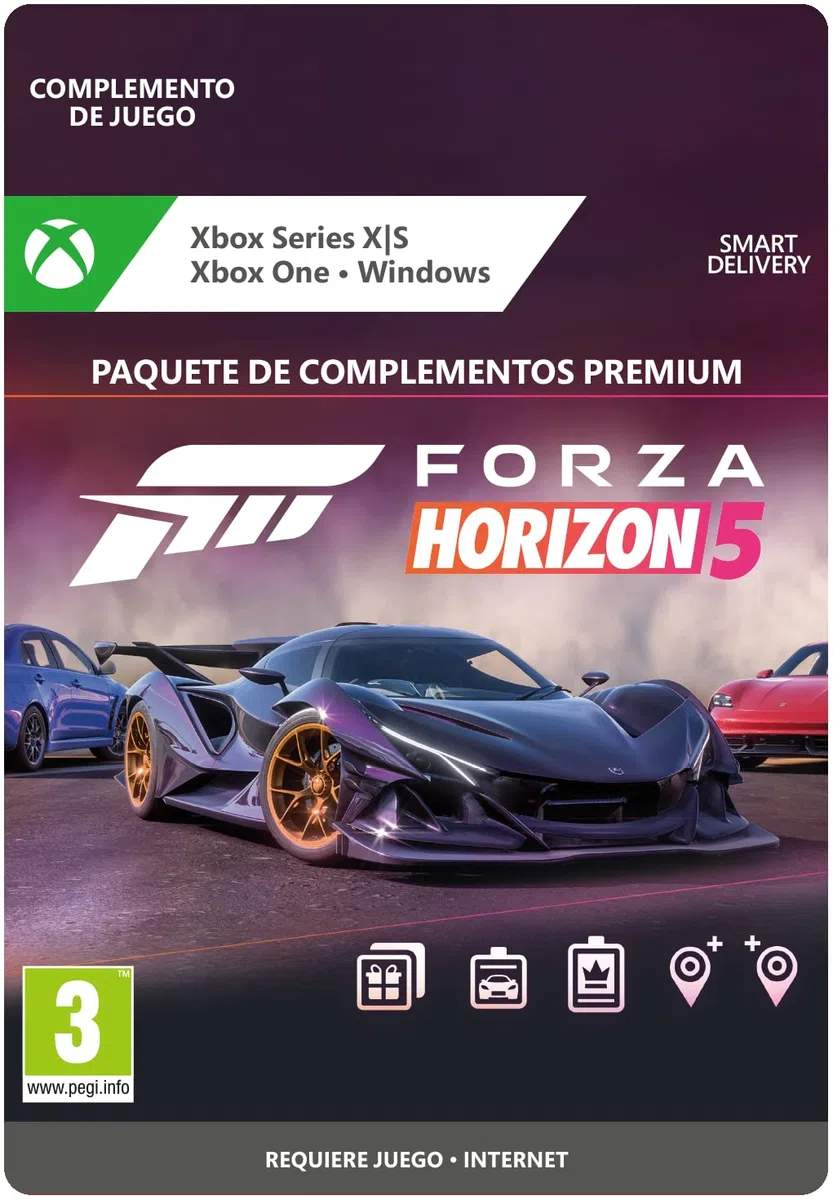 Forza Horizon 5: Premium Add-Ons Bundle | Xbox & Windows 10 - Código de descarga