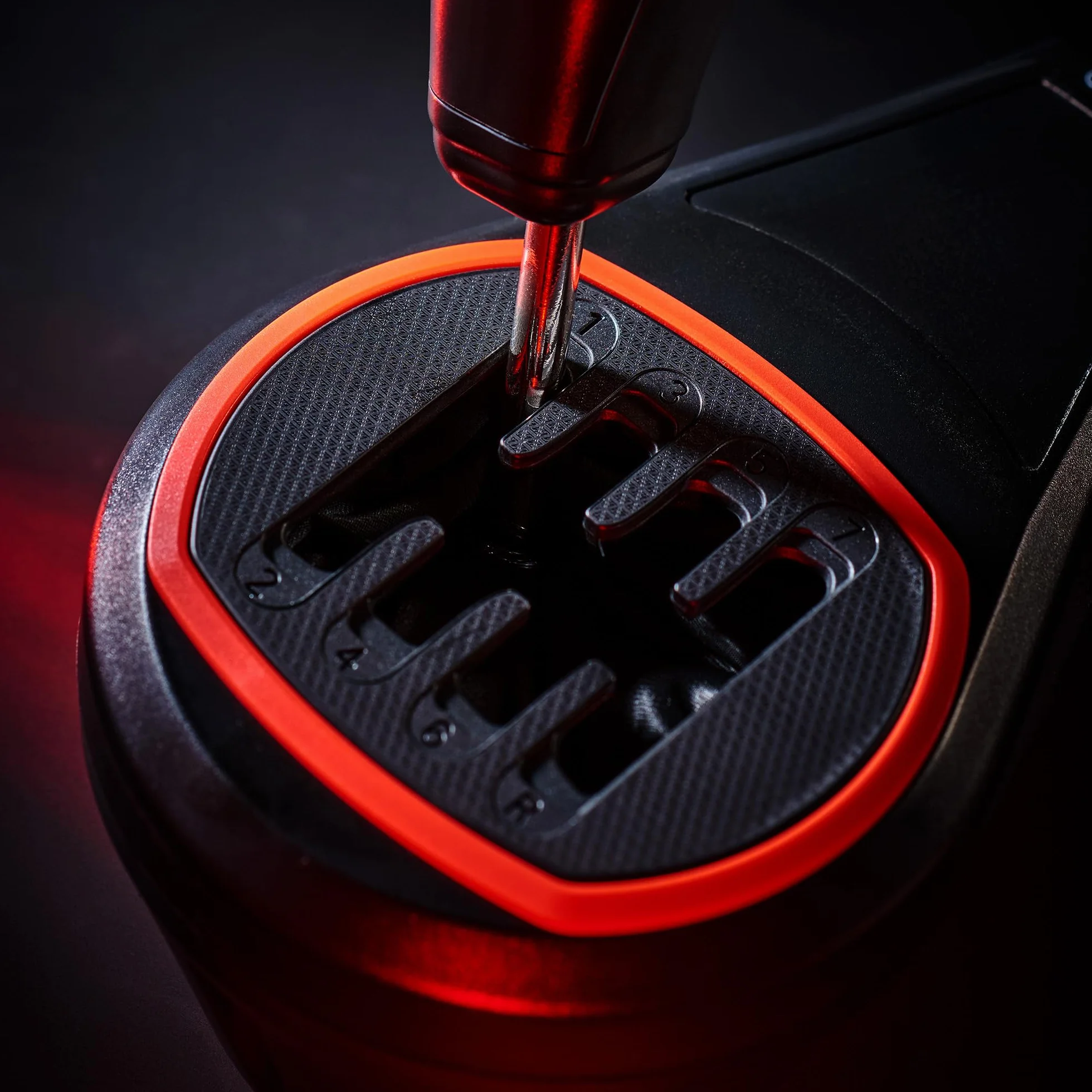 Thrustmaster TH8S Shifter Add-On - Palanca de Cambios en H de 8 Velocidades para Simulador de Carreras, Compatible con Volantes de PC, PS5, PS4, Xbox Series X|S y Xbox One