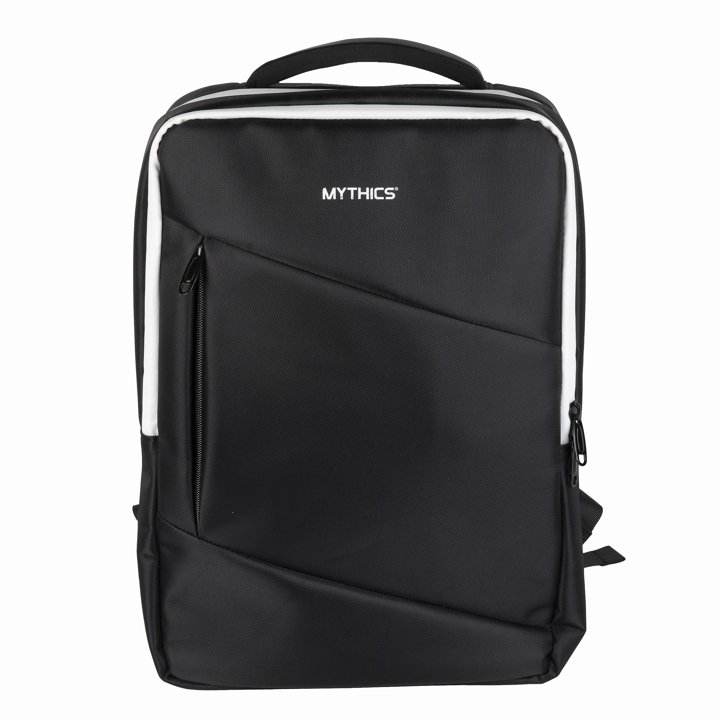 Konix Mythics Titan Mochila para Almacenamiento y Transporte de Consola y Accesorios PS5 - Volumen 16 l - 30 x 10 x 47 cm - Negro y Blanco