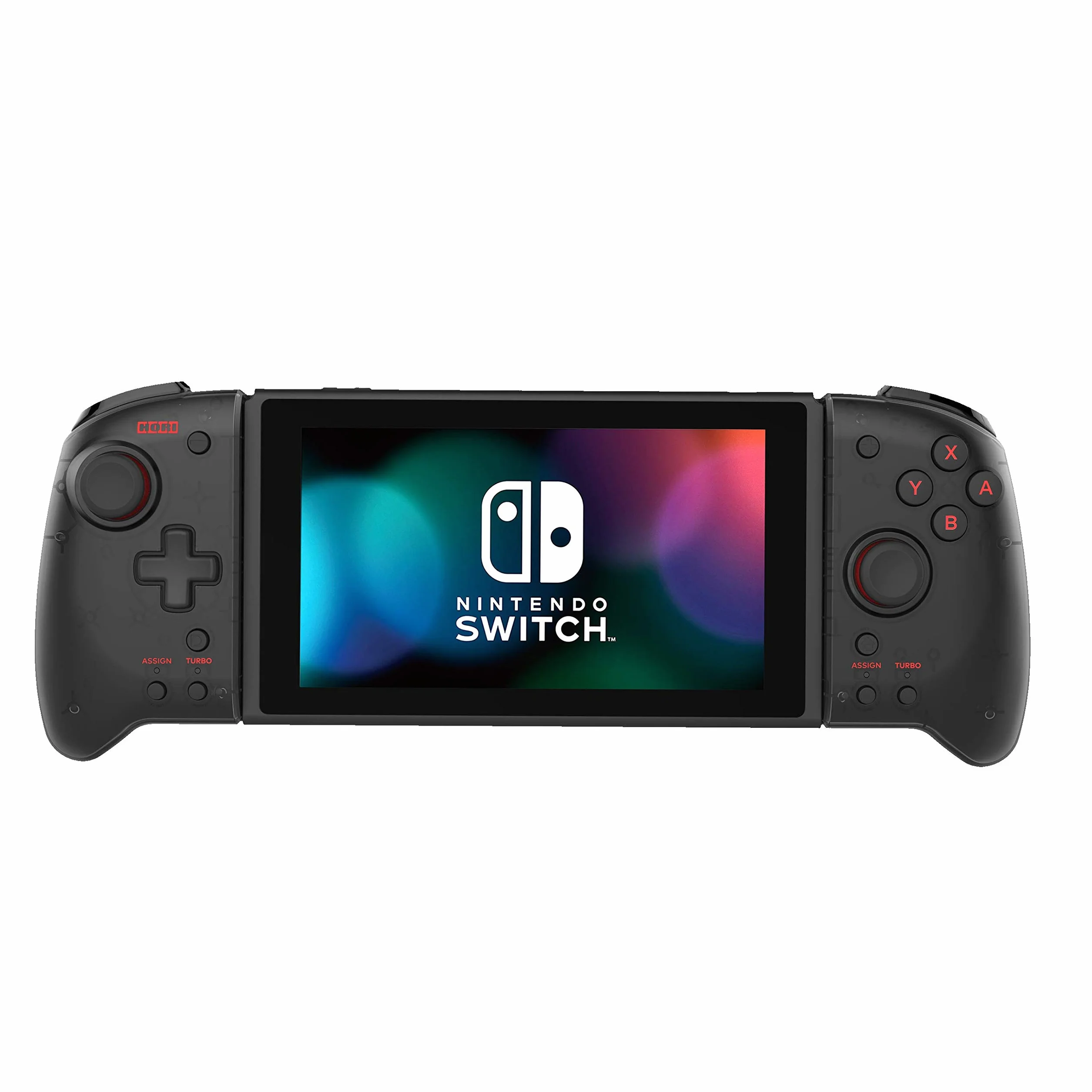 HORI - Mando Split Pad Pro (Negro) para modo portátil (Nintendo Switch) - Licencia oficial
