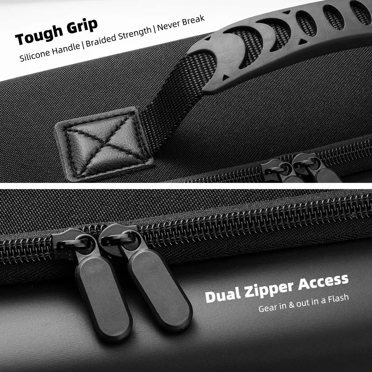 MoKo Funda para Nintendo Switch 2 (2025) - Estuche de Transporte Rígida Portátil Grande para Viajes para Base, Adaptador, Consola, 21 Tarjetas de Juego y Otros Accesorios de Switch 2, Negro
