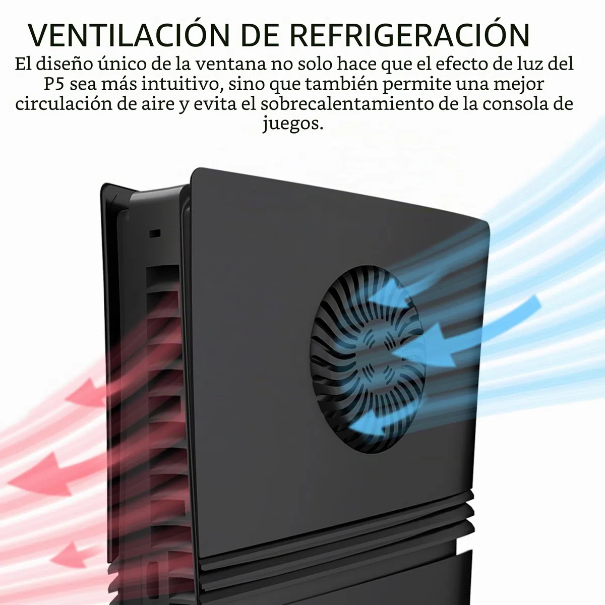 DOBEWINGDELOU Placa frontal para PS5 Pro Digital Edition con ventilación y filtro de polvo, cubierta de ABS a prueba de polvo, carcasa lateral de repuesto