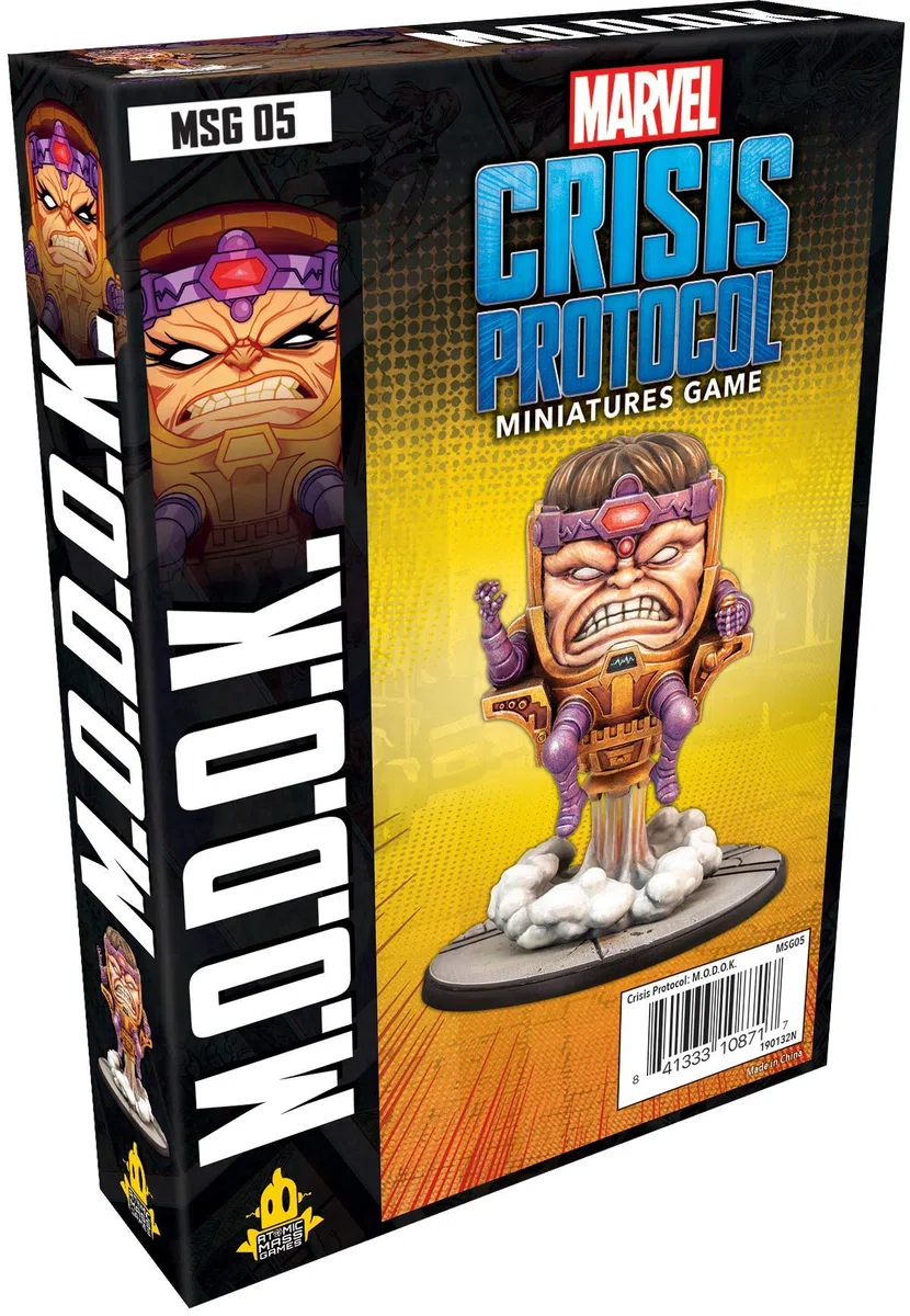 Atomic Mass Games , Marvel Crisis Protocol: Character Pack: M.O.D.O.K. , Miniatures Game , Ages 10+ , 2+ Players , 45 Minutes Playing Time
