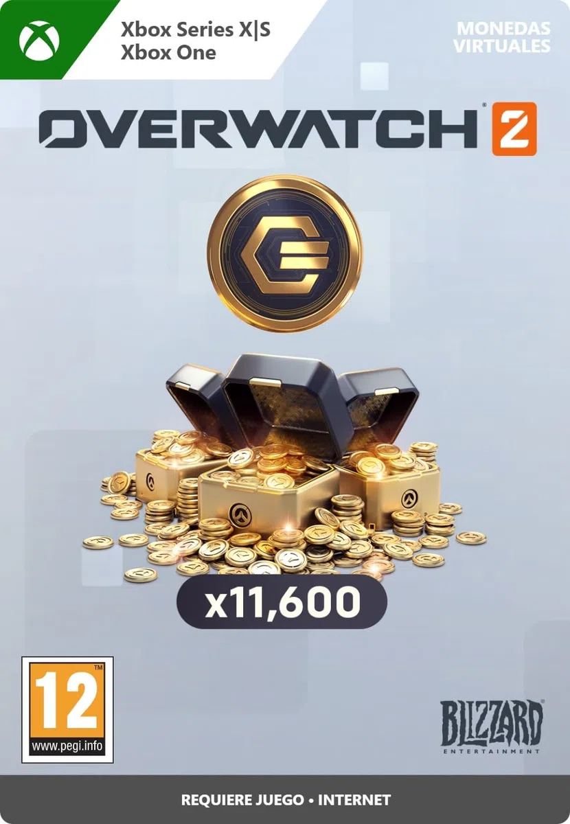 Overwatch 2 Coins - 10000 | Xbox One/Series X|S - Codice de descarga