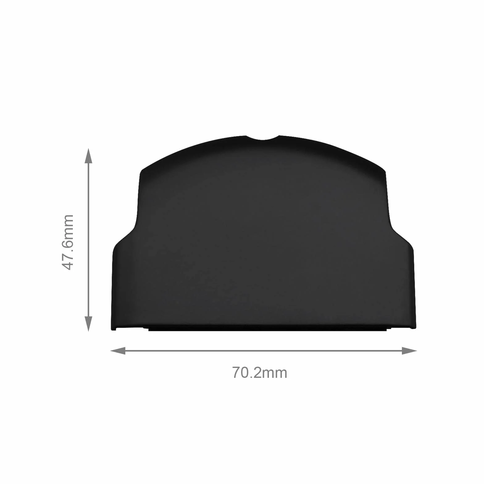 Cubiertas para puertas de batería de repuesto para Sony PSP 2000 2003 2004 3000 3003 3004 Accesorios de consola de plástico, color negro