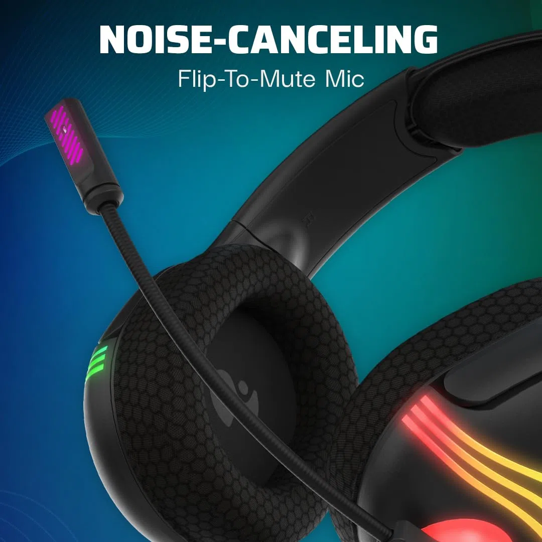 PDP Xbox Afterglow Wave Wireless Headset Black