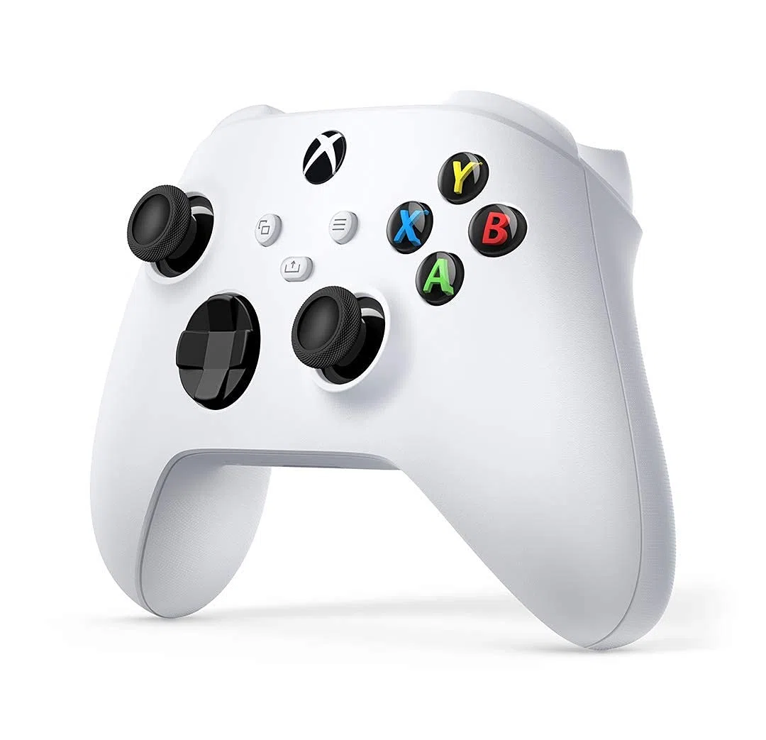 Microsoft Xbox Wireless Controller - Manette de jeu - sans fil - Bluetooth - blanc - pour PC, Microsoft Xbox One, Microsoft Xbox One S, Microsoft Xbox One X, Microsoft Xbox Series X