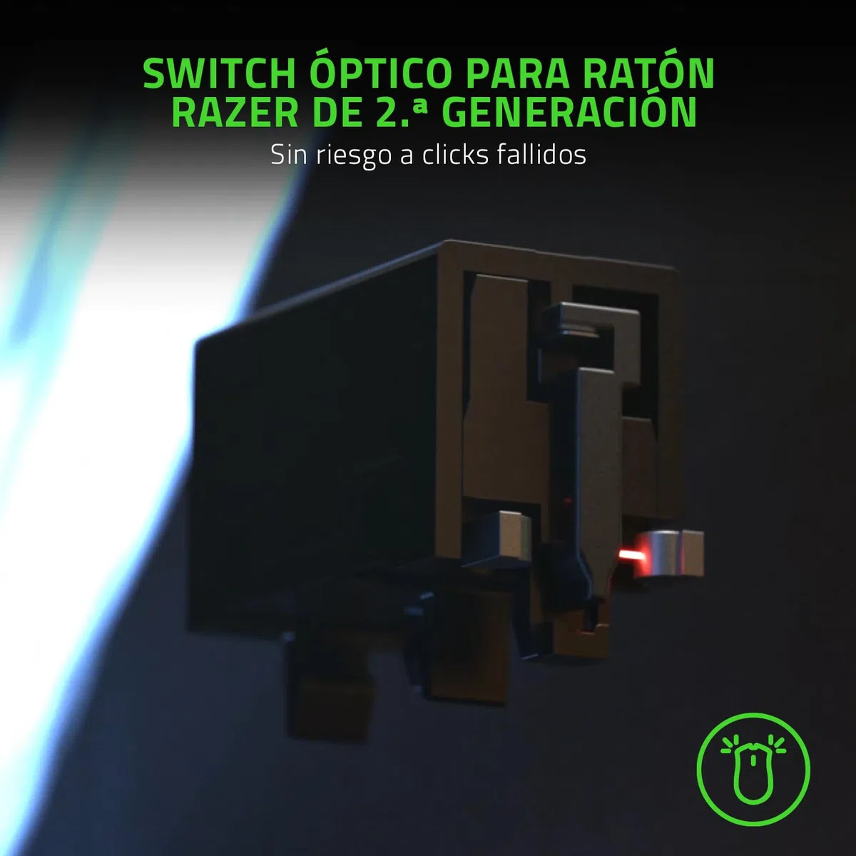 Razer Viper 8K Hz - Ratón Gaming (Ambidiestro con tecnología HyperPolling de 8.000 Hz, enfoque óptico y sensor con 20K DPI, interruptores de mouse ópticos, 71 g de luz) Negro