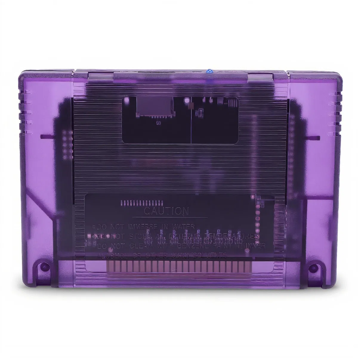 Cartucho de Juego para Consola de Juegos SFC, Cartucho de Juego de Tarjeta de Memoria Profesional 3000 en 1 de 8GB Compatible con Archivos FAT16, FAT32 (púrpura