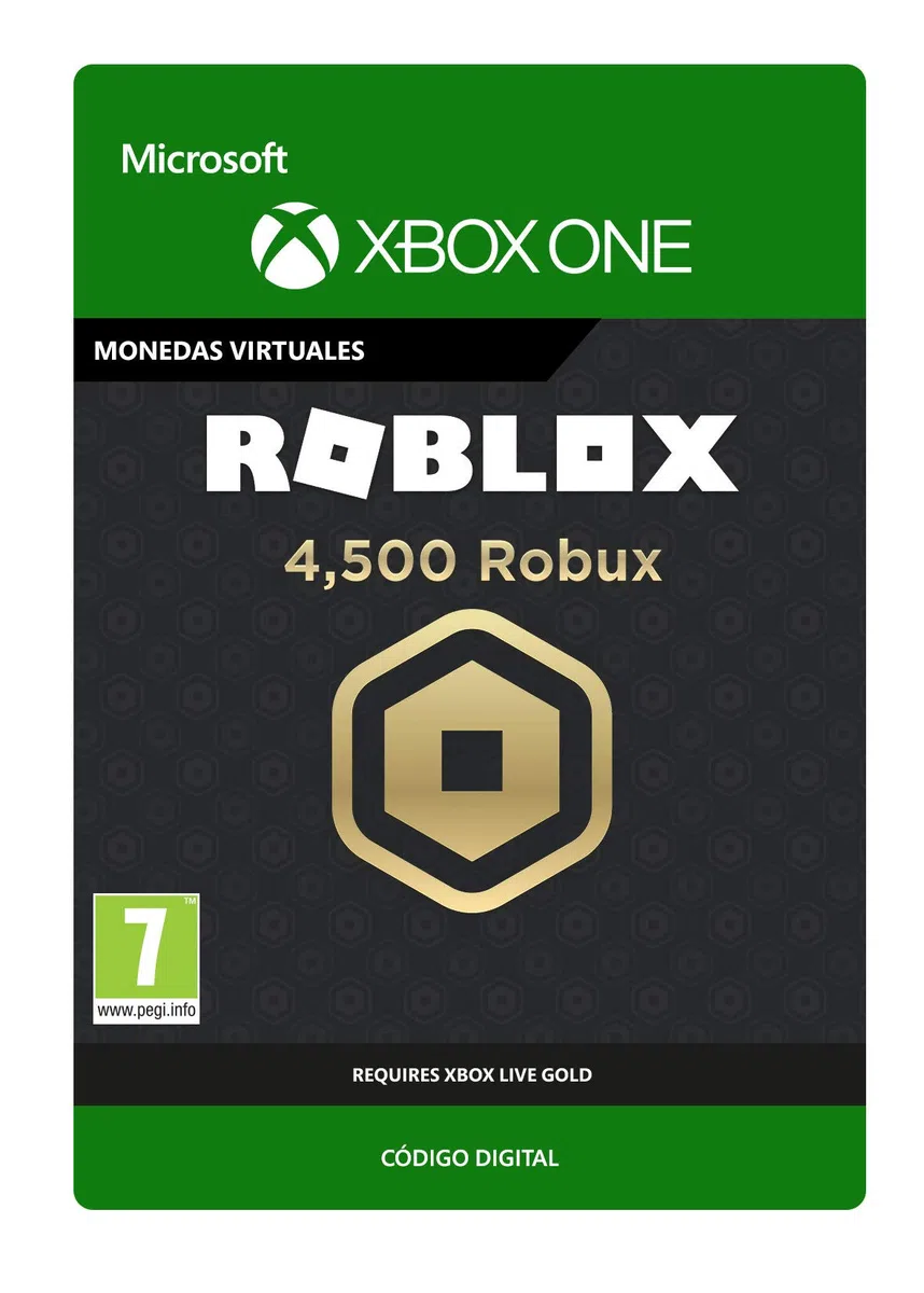 ROBLOX: 4500 - Xbox One - Código de descarga